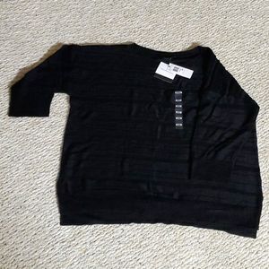 NWT black Calvin Klein sweater